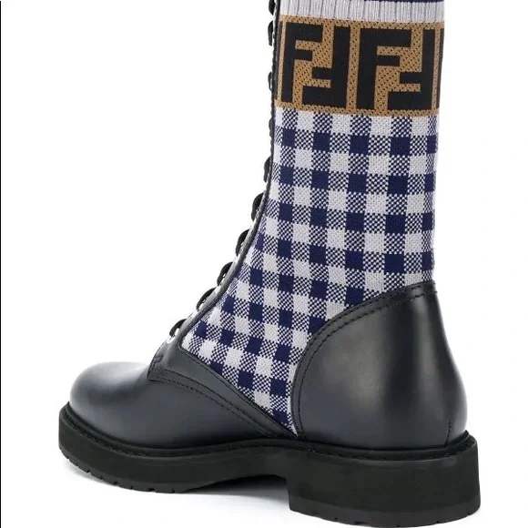 Fendi Combat Boots Size 39.5